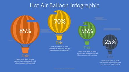 Hot Air Balloon Infographic, 07662, Infographics — PoweredTemplate.com
