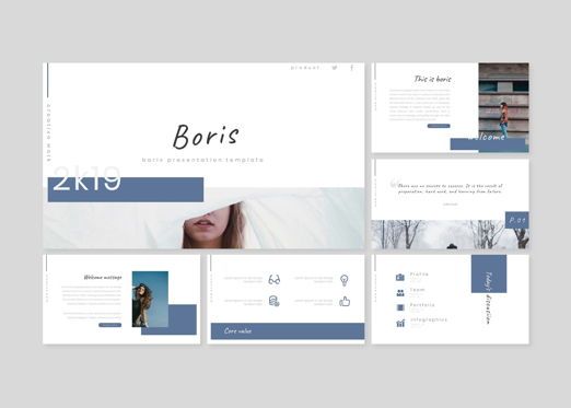 Boris - Google Slides Template, Diapositive 2, 07700, Modèles de présentations — PoweredTemplate.com