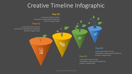 4 Growth Step Infographic, Diapositive 2, 07704, Infographies — PoweredTemplate.com