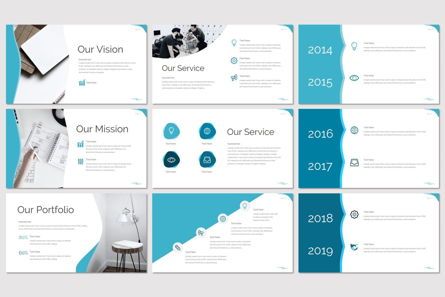 Flow - PowerPoint Template, Diapositiva 3, 07720, Plantillas de presentación — PoweredTemplate.com