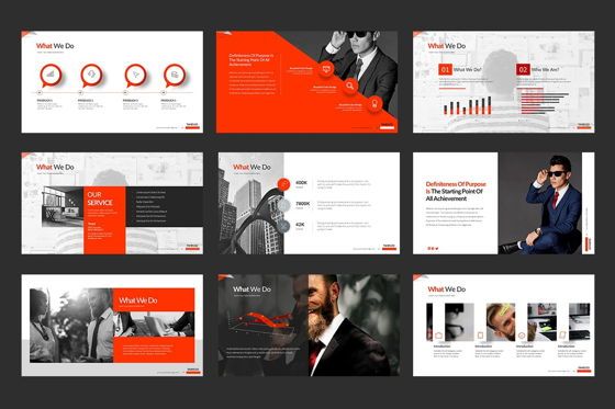 Tahes Co PowerPoint Template, Slide 5, 07733, Business Models — PoweredTemplate.com