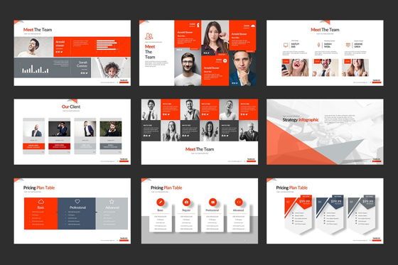 Tahes Co PowerPoint Template, Slide 7, 07733, Business Models — PoweredTemplate.com