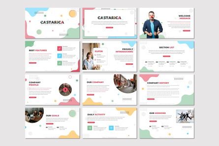 Castarica - Google Slides Template, Diapositiva 2, 07772, Plantillas de presentación — PoweredTemplate.com