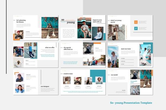 So Young - Powerpoint Template, スライド 3, 07781, プレゼンテーションテンプレート — PoweredTemplate.com