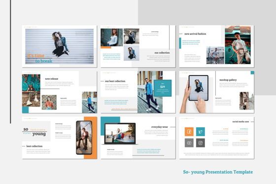 So Young - Powerpoint Template, 幻灯片 4, 07781, 演示模板 — PoweredTemplate.com