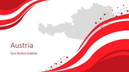 Austria Happy National Day, Gratuit Theme Google Slides, 07813, Modèles de présentations — PoweredTemplate.com