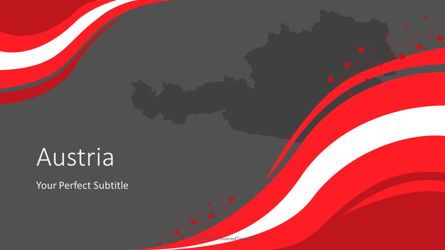 Austria Happy National Day, Diapositiva 2, 07813, Plantillas de presentación — PoweredTemplate.com