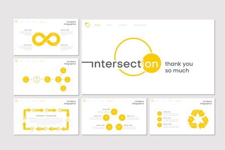 Intersection - PowerPoint Template, 幻灯片 5, 07859, 演示模板 — PoweredTemplate.com