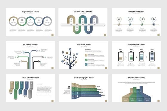 Business Process Infographic Keynote, Diapositive 3, 07865, Modèles commerciaux — PoweredTemplate.com