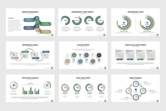 Business Process Infographic Keynote, Diapositive 5, 07865, Modèles commerciaux — PoweredTemplate.com