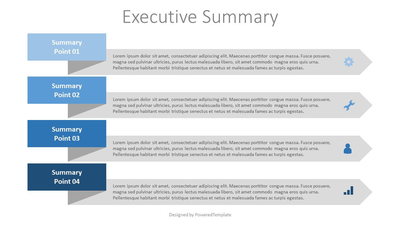 Executive Summary Template - Free Presentation Template for Google Pertaining To Executive Summary Report Template