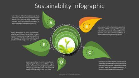 Sustainability Infographic, スライド 2, 07910, インフォグラフィック — PoweredTemplate.com