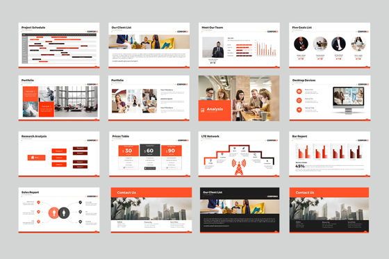 Corpor 0 1 Google Slide Templates, Diapositiva 3, 07966, Modelos de negocios — PoweredTemplate.com