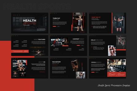 Sport - Powerpoint Template, Diapositive 2, 07980, Modèles de présentations — PoweredTemplate.com