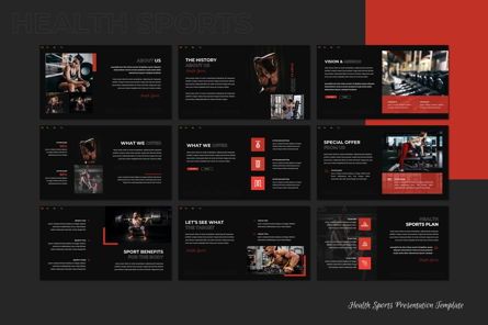 Sport - Powerpoint Template, Dia 3, 07980, Presentatie Templates — PoweredTemplate.com