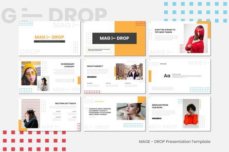 Mage Drop - Powerpoint Template, スライド 2, 07983, プレゼンテーションテンプレート — PoweredTemplate.com