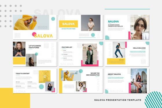 Salova - Powerpoint Template, Slide 2, 07995, Presentation Templates — PoweredTemplate.com