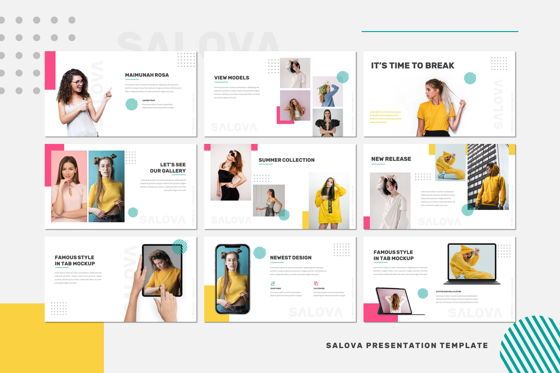 Salova - Powerpoint Template, Diapositive 4, 07995, Modèles de présentations — PoweredTemplate.com