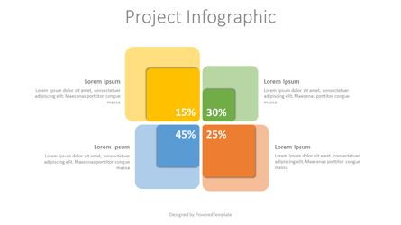 4 Options Project Infographic, Gratis Tema di Presentazioni Google, 08010, Infografiche — PoweredTemplate.com