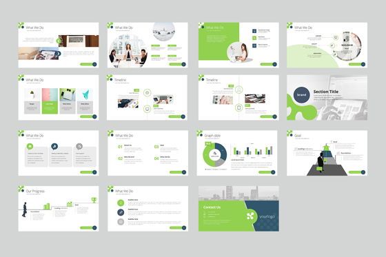 Corporate 0 3 Google Slide Templates, Slide 3, 08066, Business Models — PoweredTemplate.com