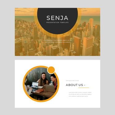 Senja - PowerPoint Presentation Template, 幻灯片 2, 08074, 演示模板 — PoweredTemplate.com