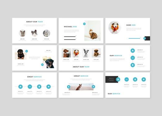 Wrog A Pet Service Google Slides, Slide 3, 08110, Modelli di lavoro — PoweredTemplate.com