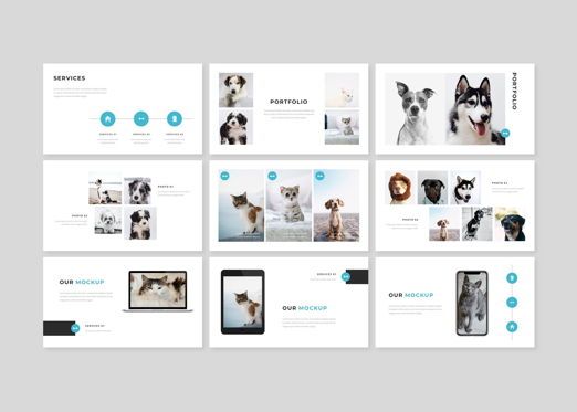 Wrog A Pet Service Google Slides, 幻灯片 4, 08110, 商业模式 — PoweredTemplate.com