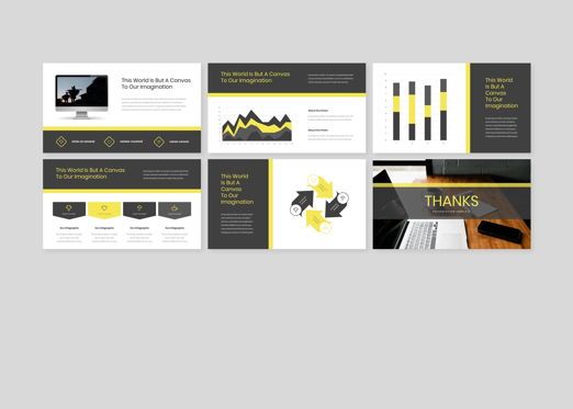 Larona Creative PowerPoint Template, Diapositive 5, 08118, Modèles commerciaux — PoweredTemplate.com