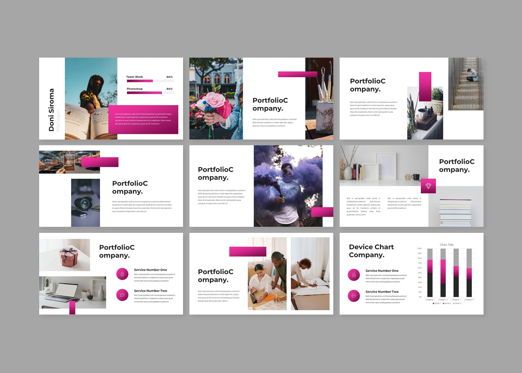 Crooz Creative PowerPoint Template, Slide 3, 08123, Business Models — PoweredTemplate.com