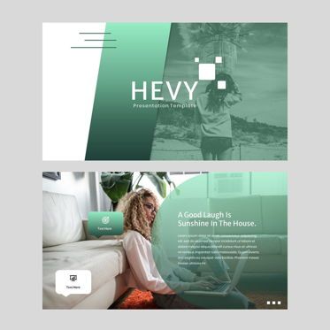 Hevy - PowerPoint Presentation Template, Dia 10, 08132, Presentatie Templates — PoweredTemplate.com