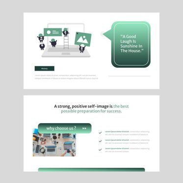 Hevy - PowerPoint Presentation Template, Dia 11, 08132, Presentatie Templates — PoweredTemplate.com