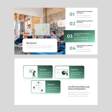 Hevy - PowerPoint Presentation Template, Dia 3, 08132, Presentatie Templates — PoweredTemplate.com