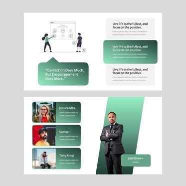 Hevy - PowerPoint Presentation Template, Dia 4, 08132, Presentatie Templates — PoweredTemplate.com