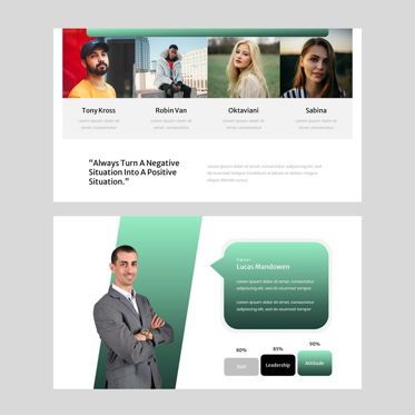 Hevy - PowerPoint Presentation Template, Dia 5, 08132, Presentatie Templates — PoweredTemplate.com