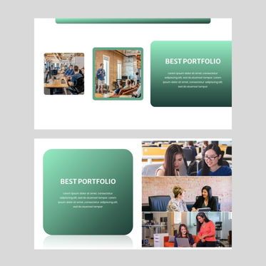 Hevy - PowerPoint Presentation Template, Dia 6, 08132, Presentatie Templates — PoweredTemplate.com