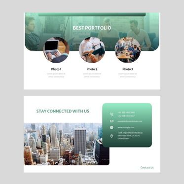 Hevy - PowerPoint Presentation Template, Dia 7, 08132, Presentatie Templates — PoweredTemplate.com