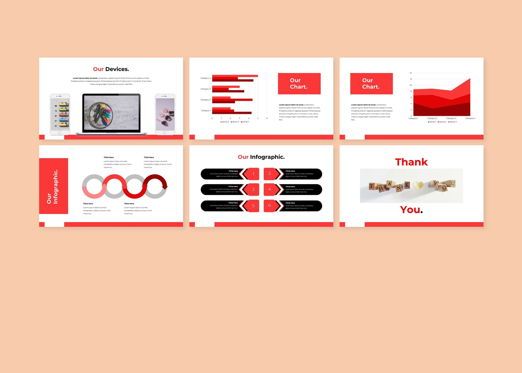 Crunchy Creative PowerPoint Template, スライド 5, 08141, ビジネスモデル — PoweredTemplate.com