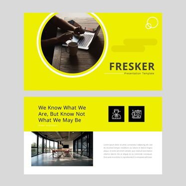 fresker - Google Slide Presentation Template, スライド 2, 08149, プレゼンテーションテンプレート — PoweredTemplate.com