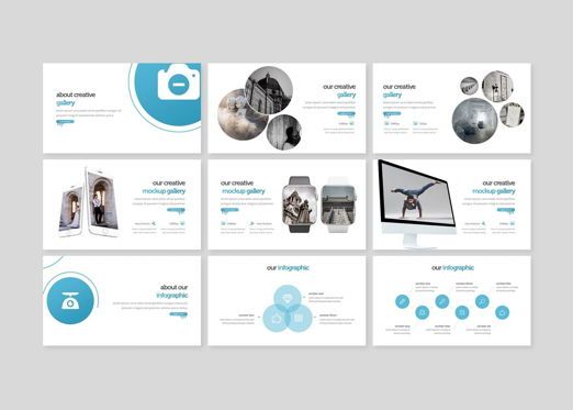 The Creativeart - PowerPoint Template, Diapositiva 4, 08162, Plantillas de presentación — PoweredTemplate.com