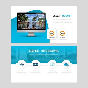 Ocean - PowerPoint Presentation Template, Diapositive 10, 08166, Modèles de présentations — PoweredTemplate.com
