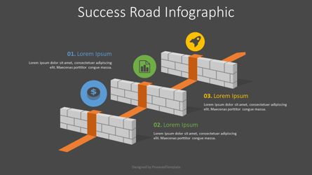 Business Overcomes Obstacles Infographic, スライド 2, 08174, インフォグラフィック — PoweredTemplate.com