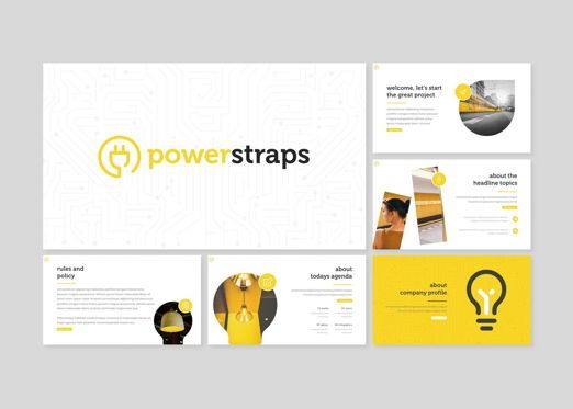 Powerstraps - PowerPoint Template, Diapositiva 2, 08218, Plantillas de presentación — PoweredTemplate.com