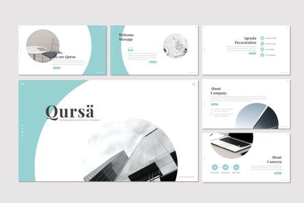 Qursa - Google Slides Template, Diapositiva 2, 08227, Plantillas de presentación — PoweredTemplate.com
