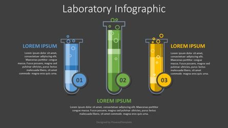 Laboratory Infographic, Slide 2, 08239, Bagan dan Diagram Pendidikan — PoweredTemplate.com