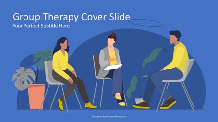 Group Therapy Cover Slide, スライド 2, 08257, プレゼンテーションテンプレート — PoweredTemplate.com