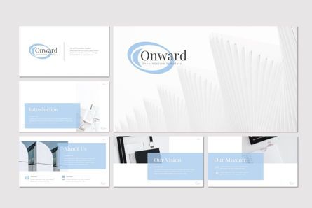Onward - PowerPoint Template, Slide 2, 08298, Presentation Templates — PoweredTemplate.com