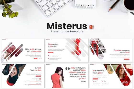 Misterus - PowerPoint Template, PowerPoint模板, 08321, 演示模板 — PoweredTemplate.com