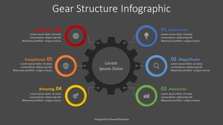 Gear Structure Infographic, Slide 2, 08342, Infographics — PoweredTemplate.com