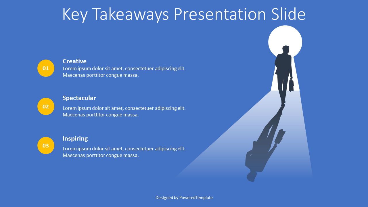 key takeaways from presentation