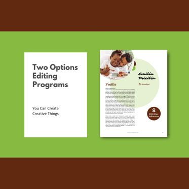 Diet today recipe ebook print template, Diapositive 2, 08433, Modèles de présentations — PoweredTemplate.com